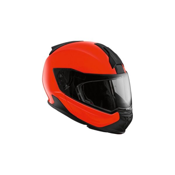 Casco System 7 Carbono Evo naranja neón