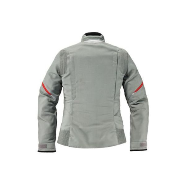 Chaqueta TourShell gris señora espalda